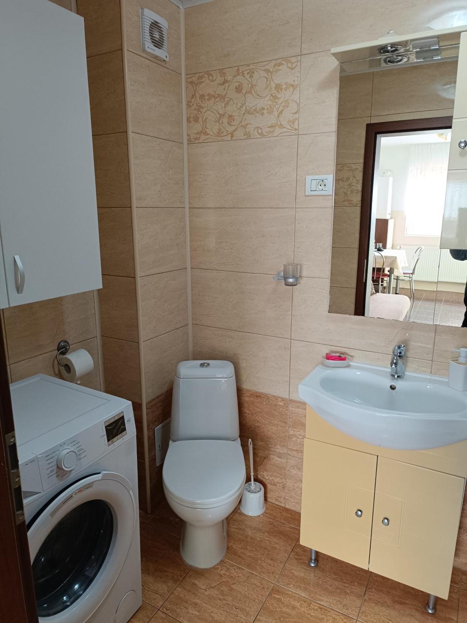 Ferienwohnung Garsoniera Strada Bucegi Hermannstadt Exterior foto